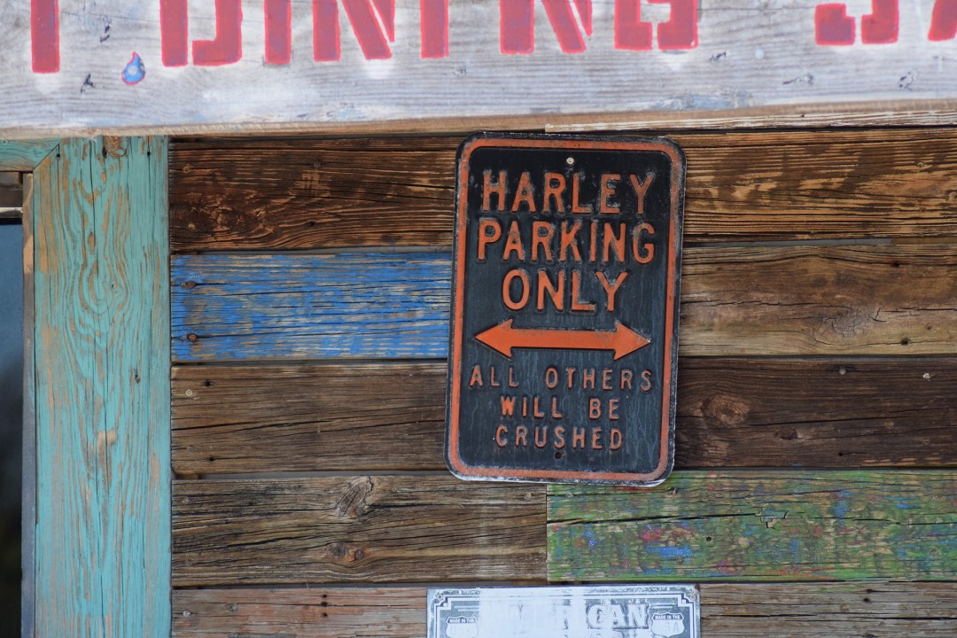 Harley Parking Only