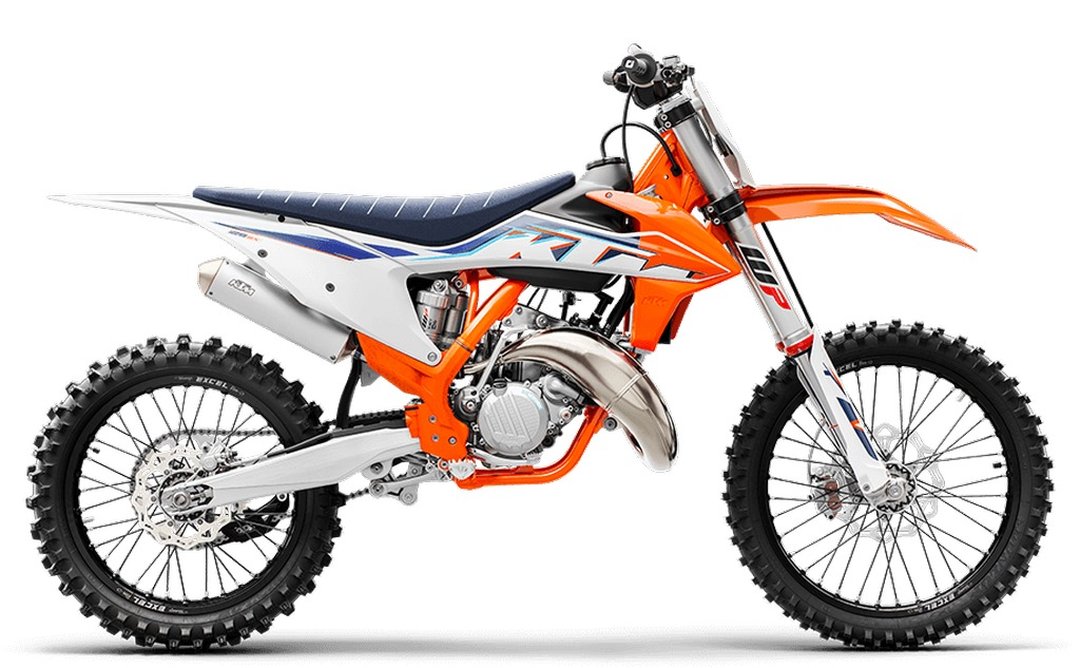 Moto cross KTM 85 SX 2022 de couleur orange