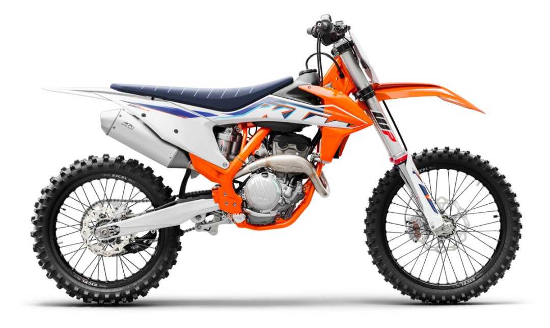 Moto cross KTM 250 SX-F 2022 orange