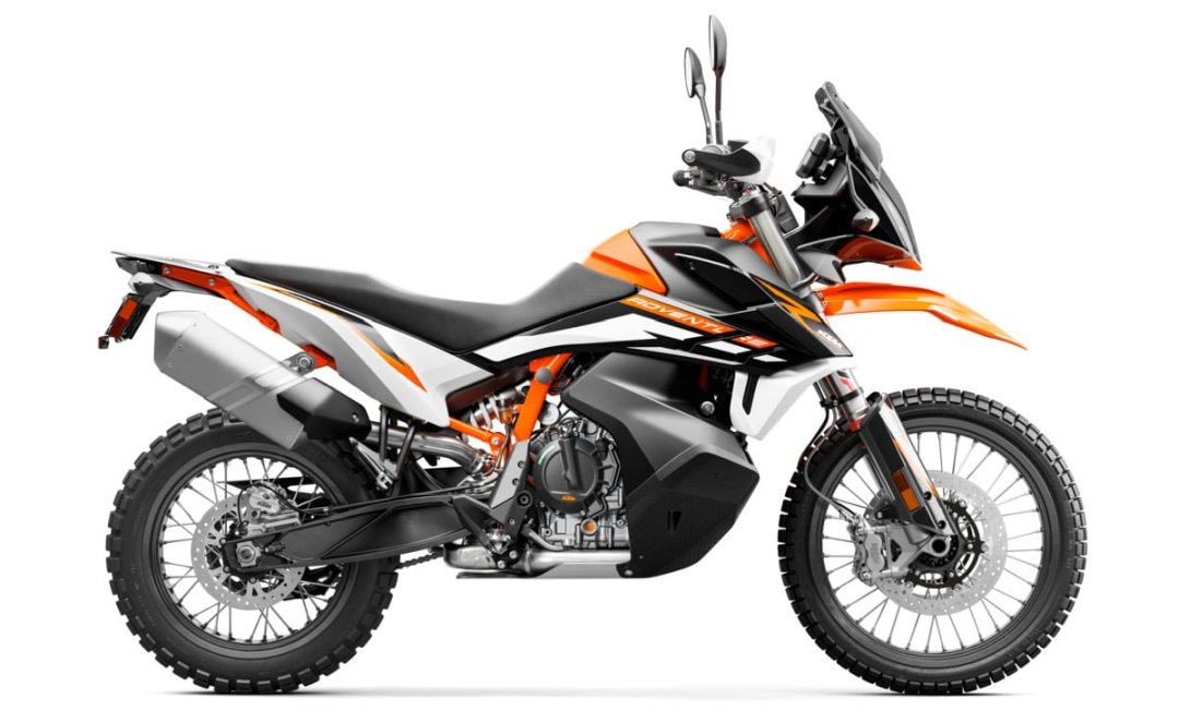 KTM 890 Adventure 2022 orange et noire