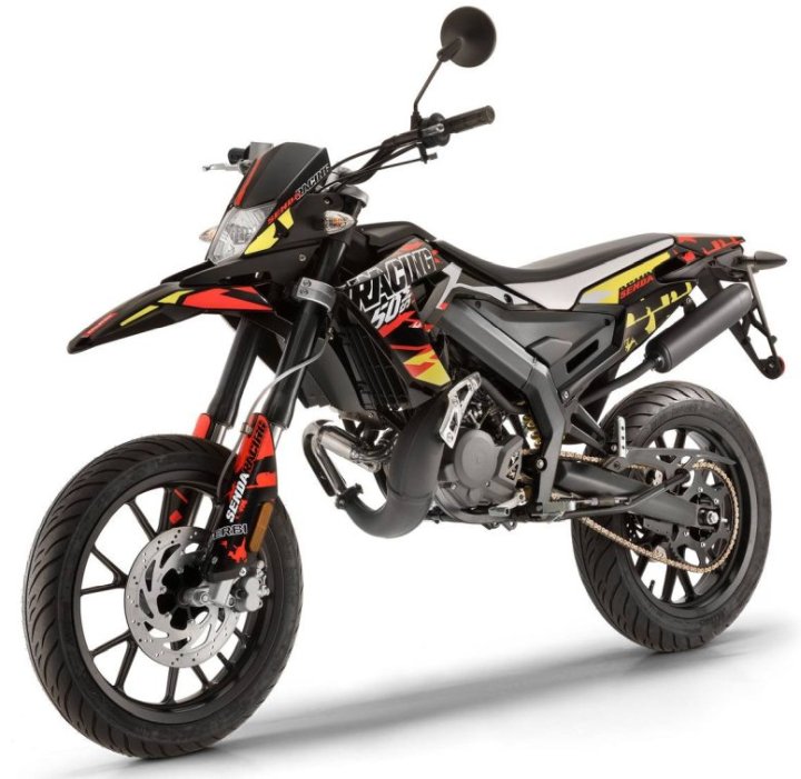 Supermotard Derbi Senda Racing 50 SM