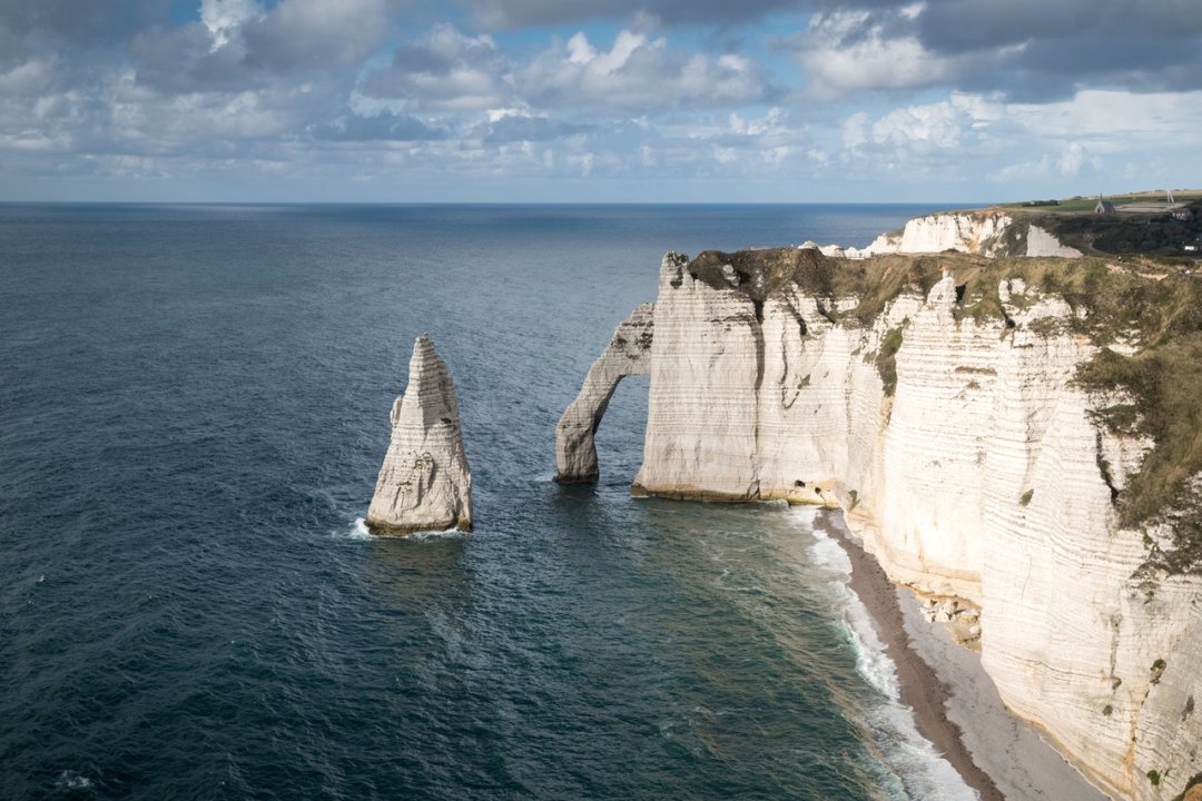 Balade moto en Normandie aux falaises d’Etretat - roadtrip moto