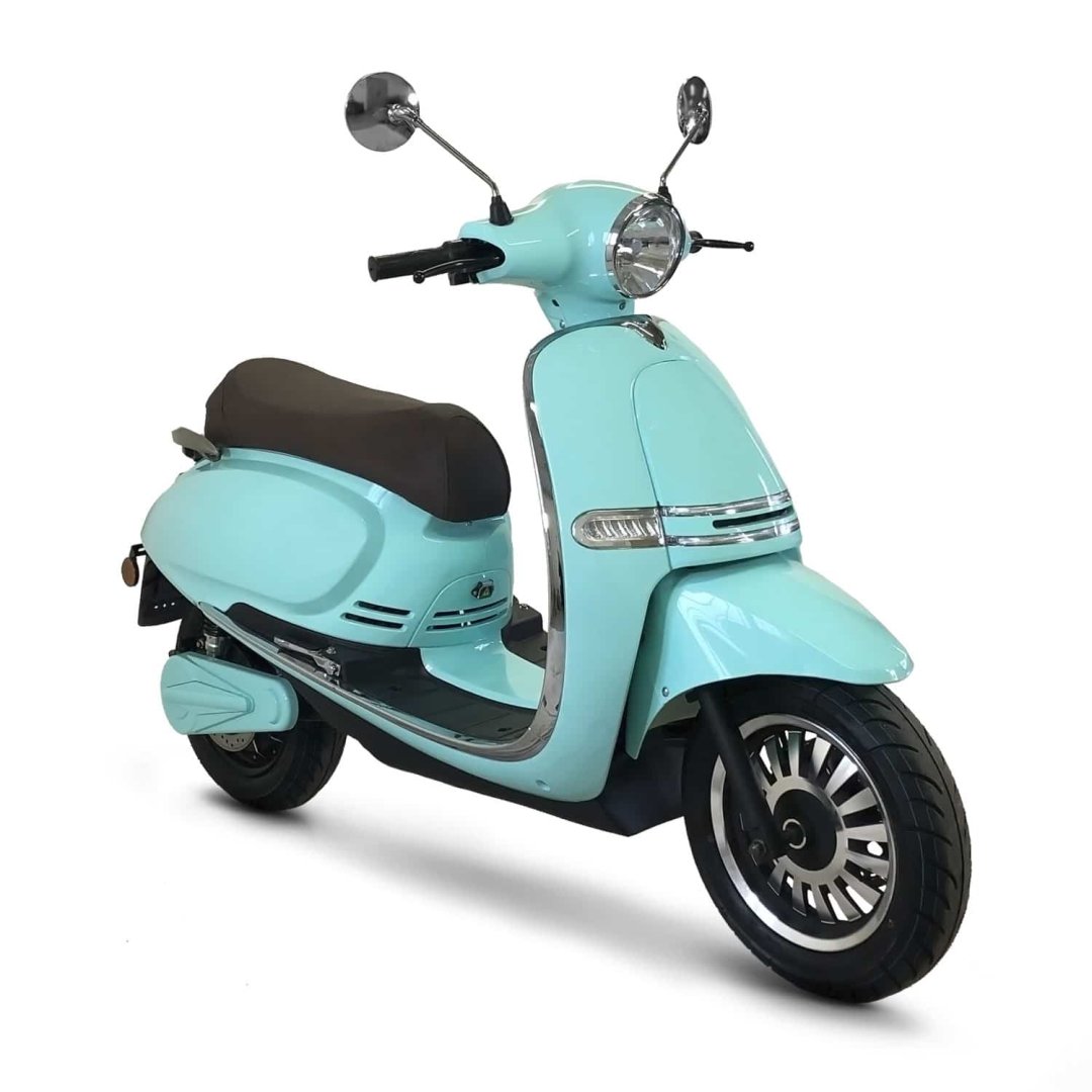 Scooter électrique Rider 3000W de couleur bleue