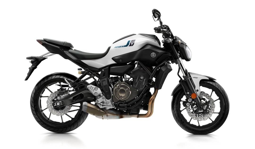 Yamaha MT-07 Competition White